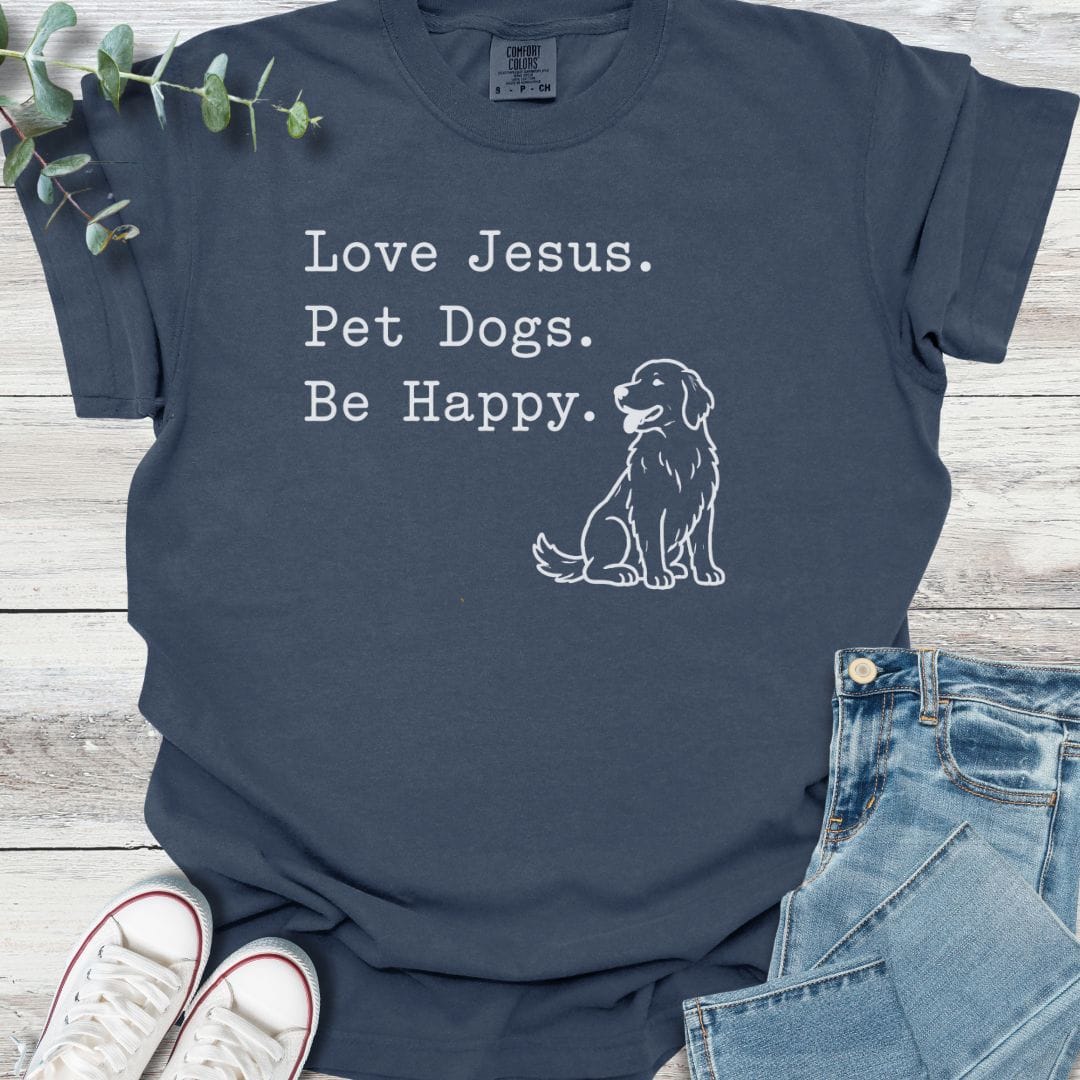 Sacred Companions T-Shirt in Navy - Christian graphic tee