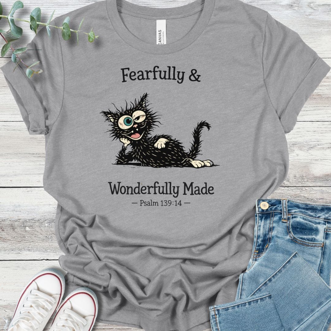 Wonderfully Made T-Shirt - Christian graphic tee