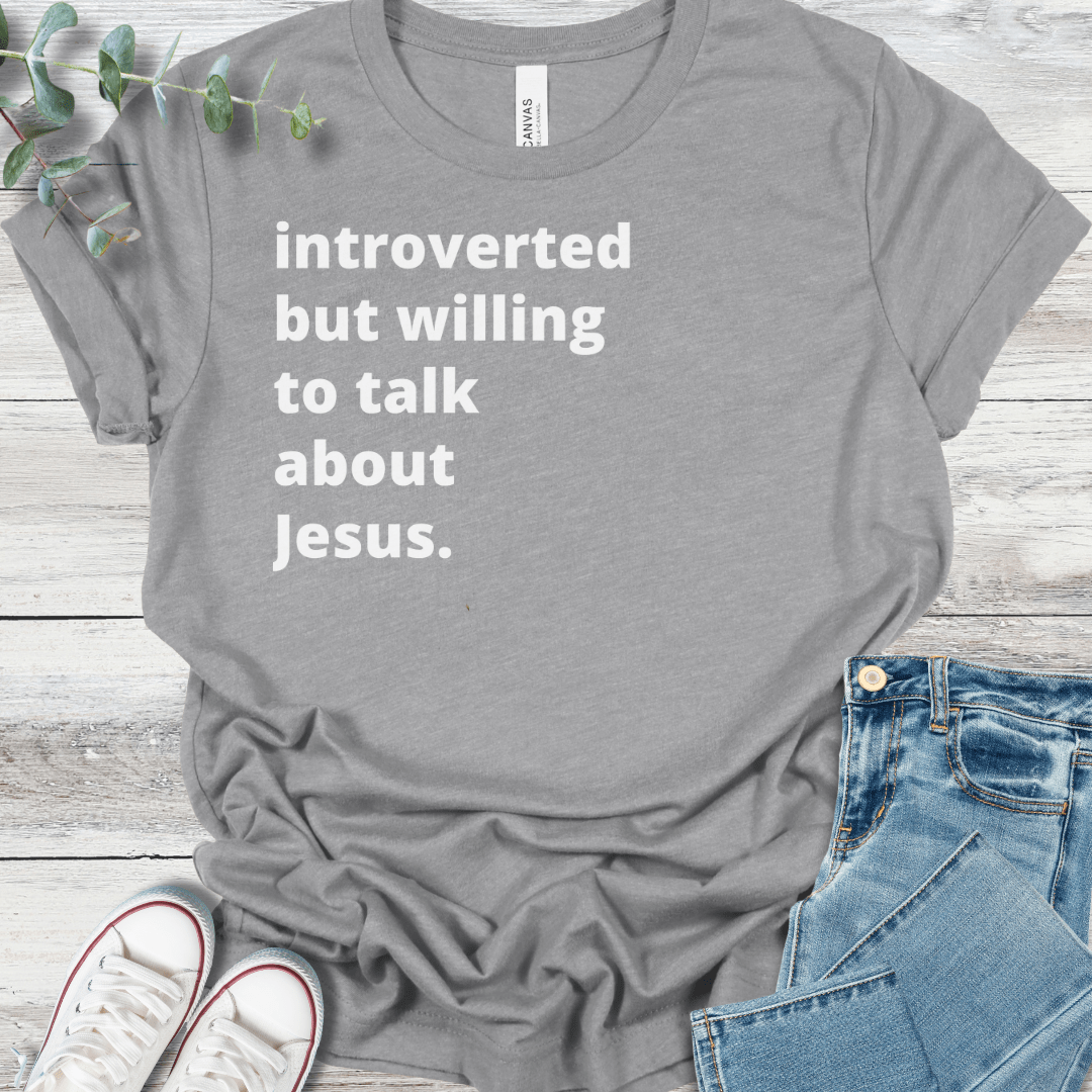 Introverted T-Shirt - Christian graphic tee