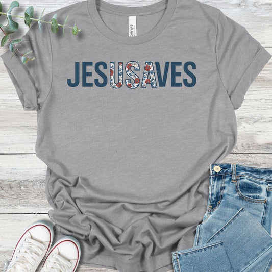 Salvation Floral T-Shirt