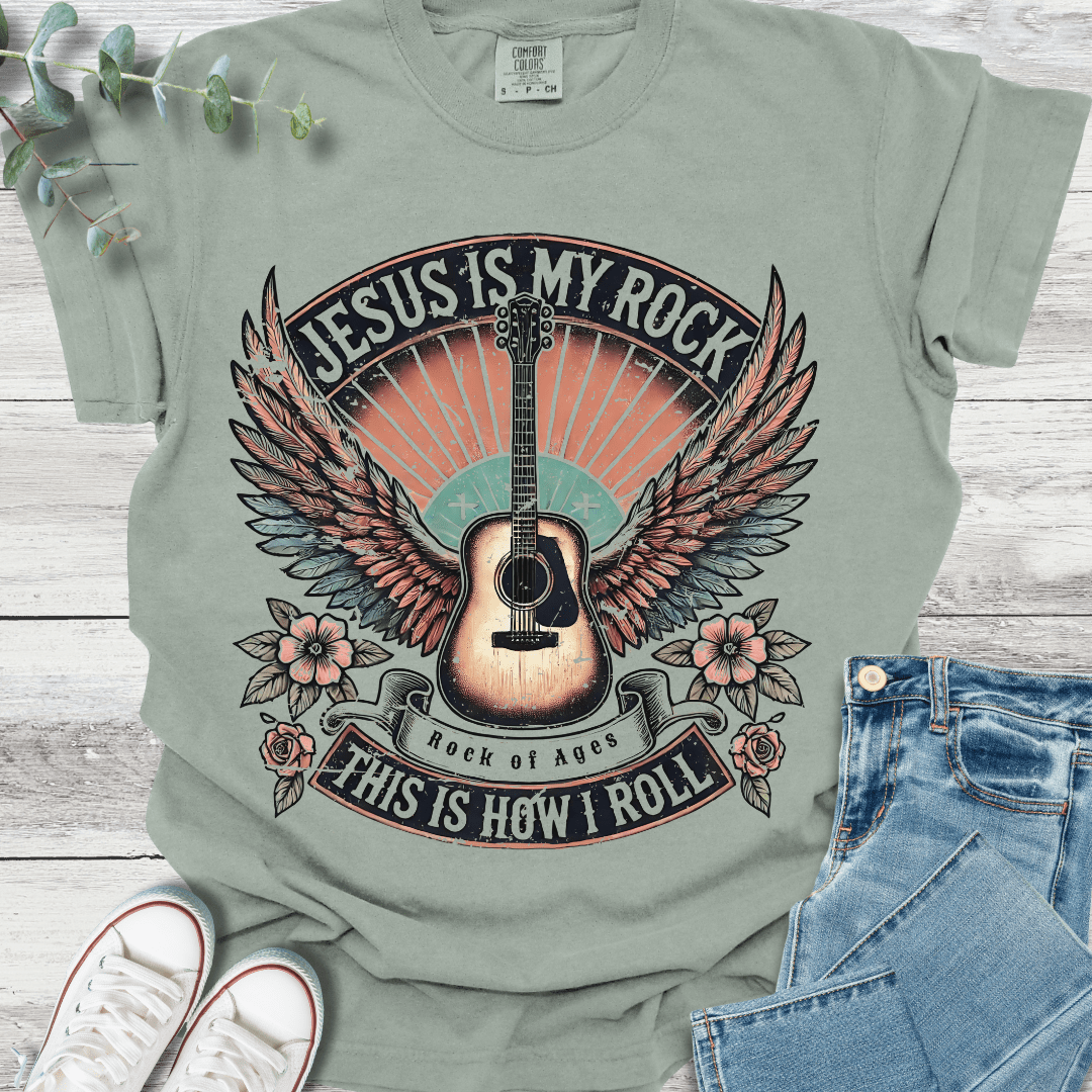 My Rock T-Shirt - Christian graphic tee
