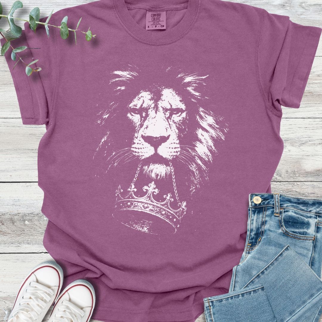 Lion and King T-Shirt - Christian graphic tee