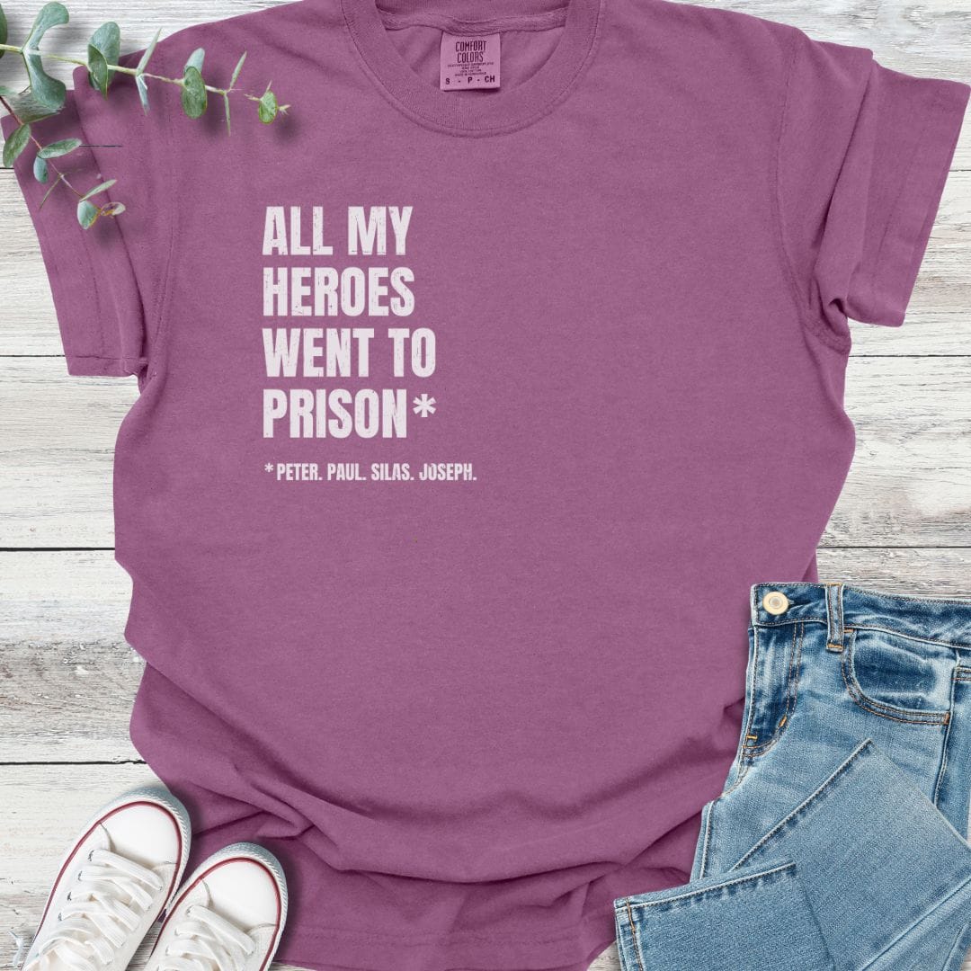 Heroes T-shirt - Christian graphic tee