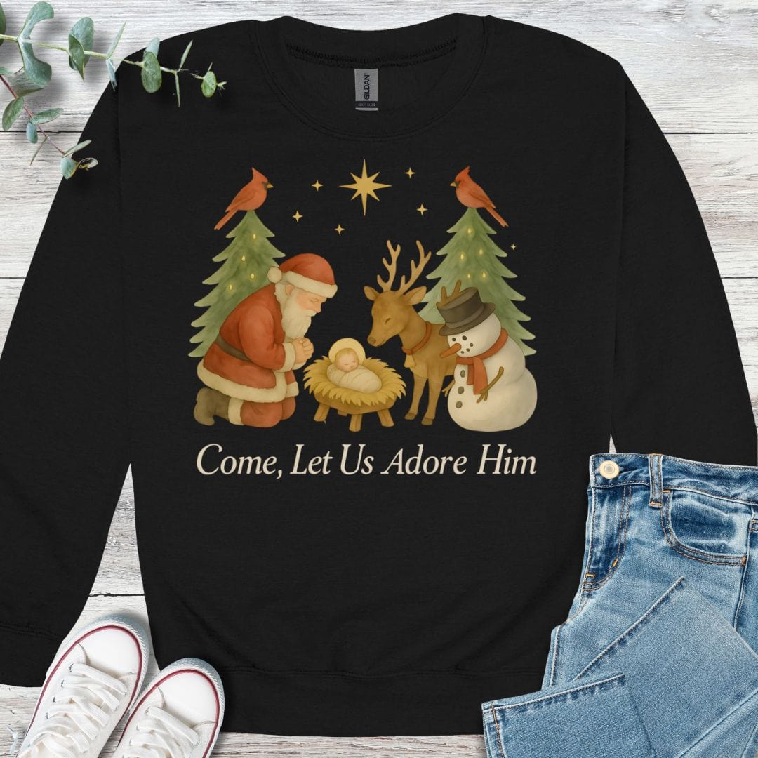 Christmas Adoration Sweatshirt