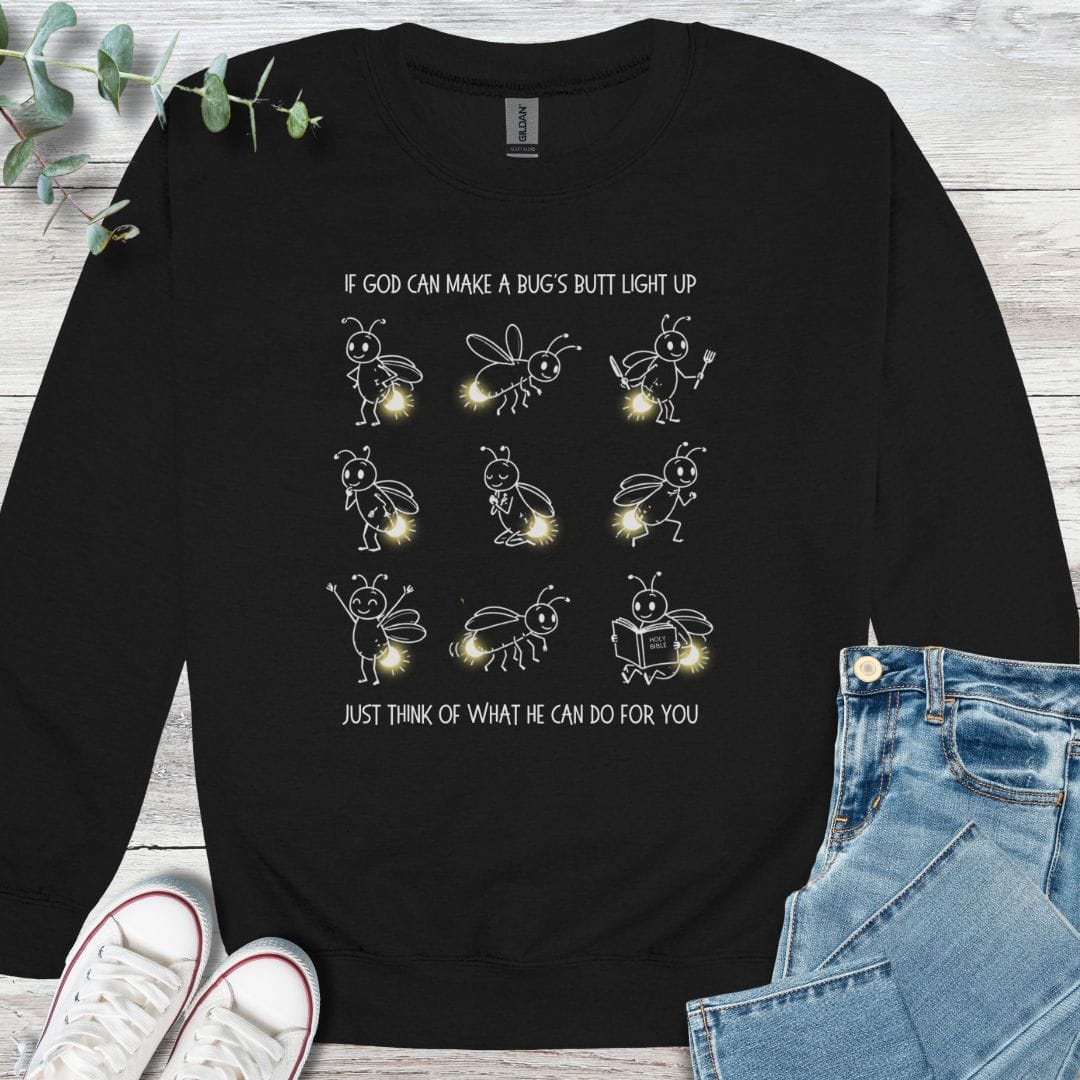 Little Lights Sweatshirt - Christian graphic sweatshirt