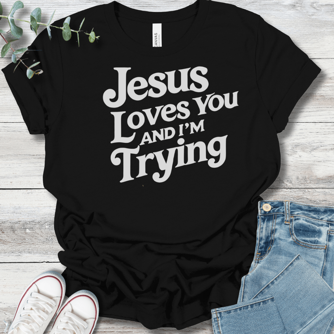 Grace In Progress T-Shirt - Christian graphic tee