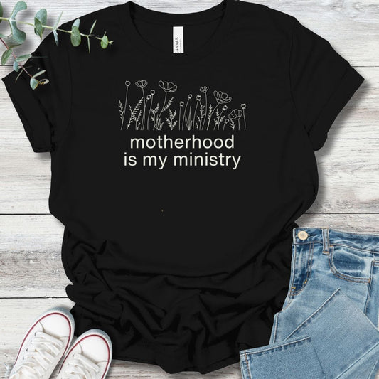 Floral Motherhood T-Shirt