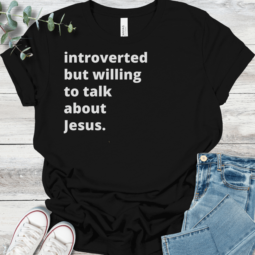 Introverted T-Shirt - Christian graphic tee