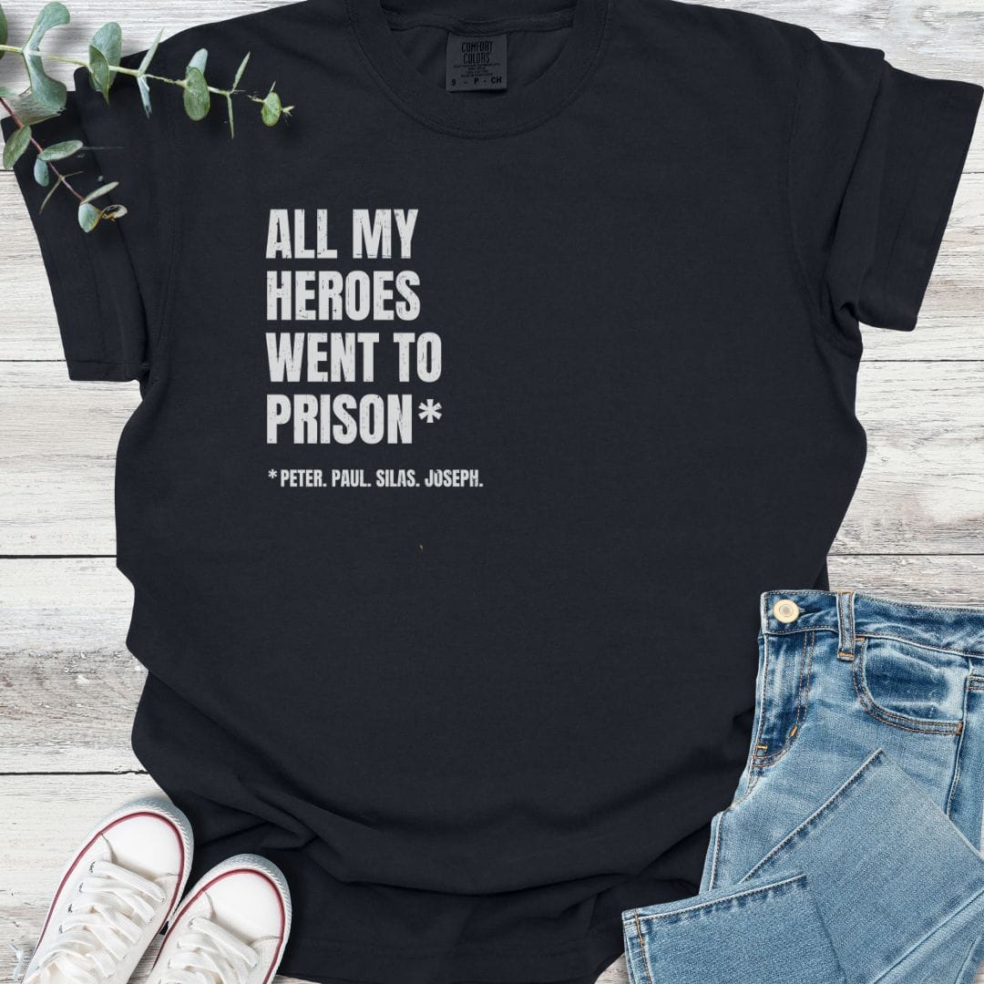 Heroes T-shirt - Christian graphic tee