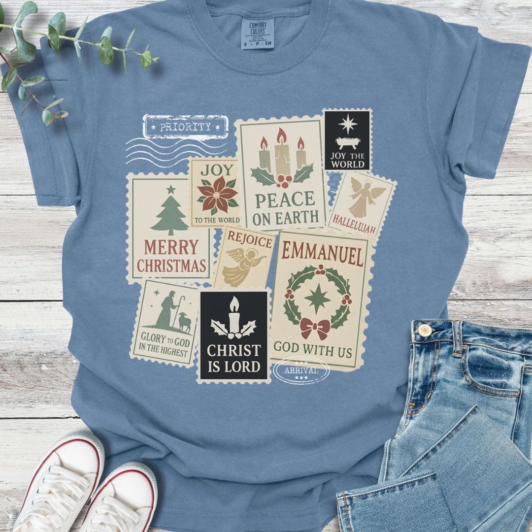 Christmas Stamps T-shirt