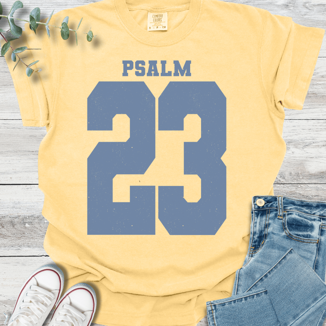 Psalm 23 T-shirt - Christian graphic tee