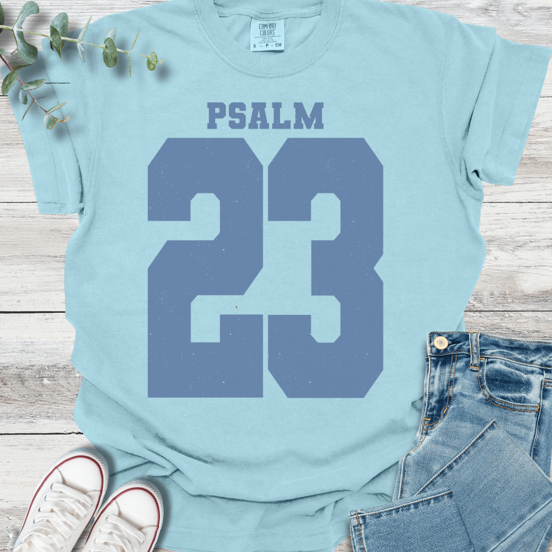 Psalm 23 T-shirt - Christian graphic tee