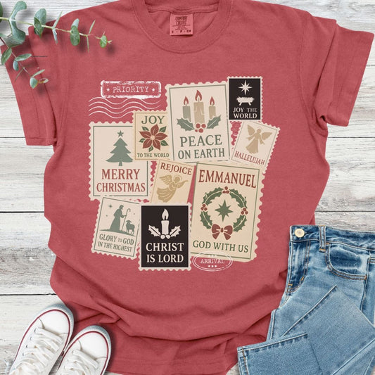 Christmas Stamps T-shirt