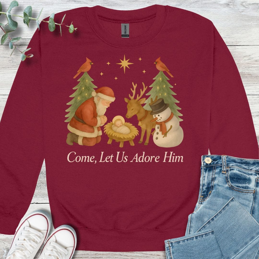 Christmas Adoration Sweatshirt