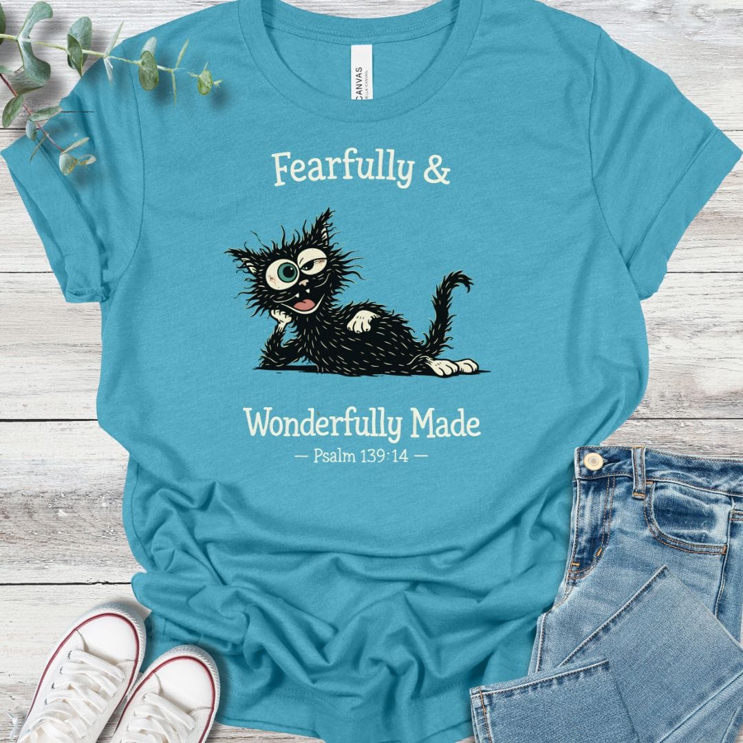 Wonderfully Made T-Shirt - Christian graphic tee