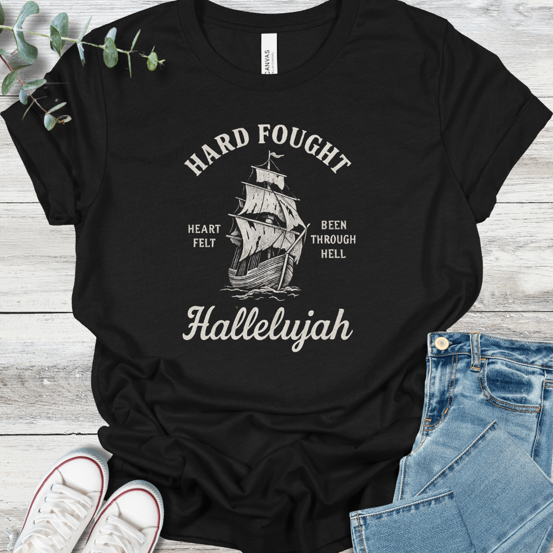 Tattered Hallelujah T-Shirt