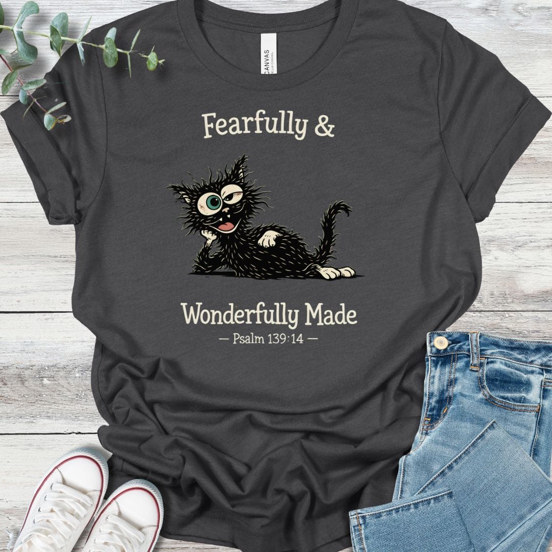 Wonderfully Made T-Shirt - Christian graphic tee