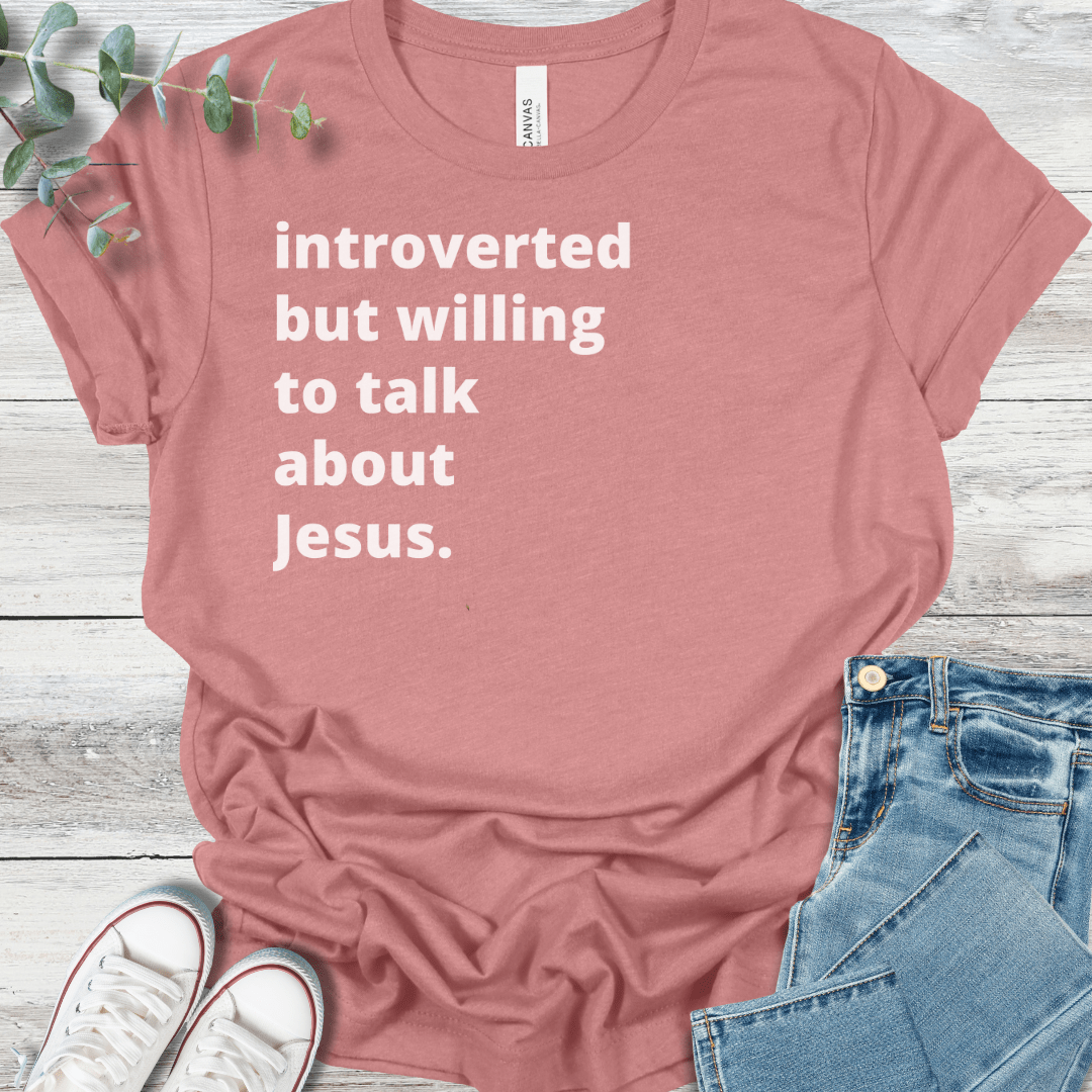 Introverted T-Shirt - Christian graphic tee