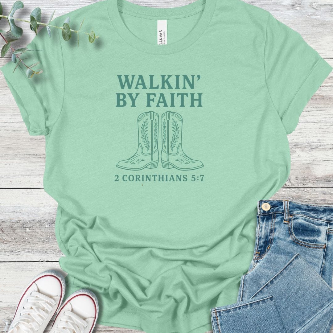 Walkin' By Faith T-Shirt