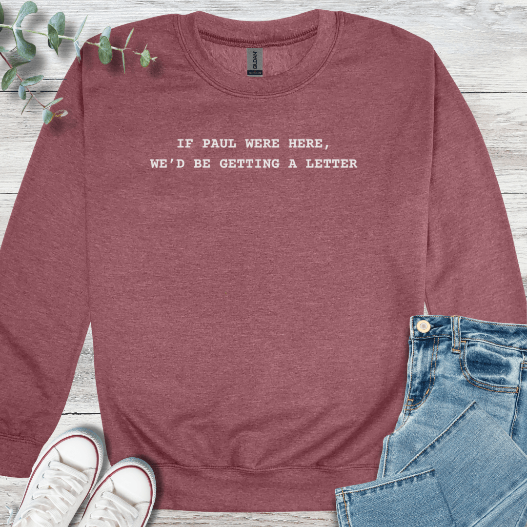 Letter From Paul Sweatshirt - Christian graphic sweatshirt