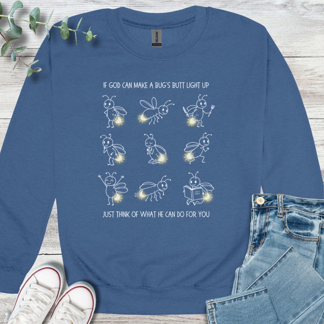 Little Lights Sweatshirt - Christian graphic sweatshirt
