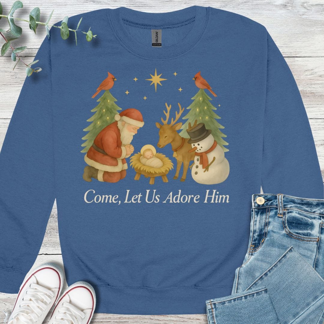 Christmas Adoration Sweatshirt
