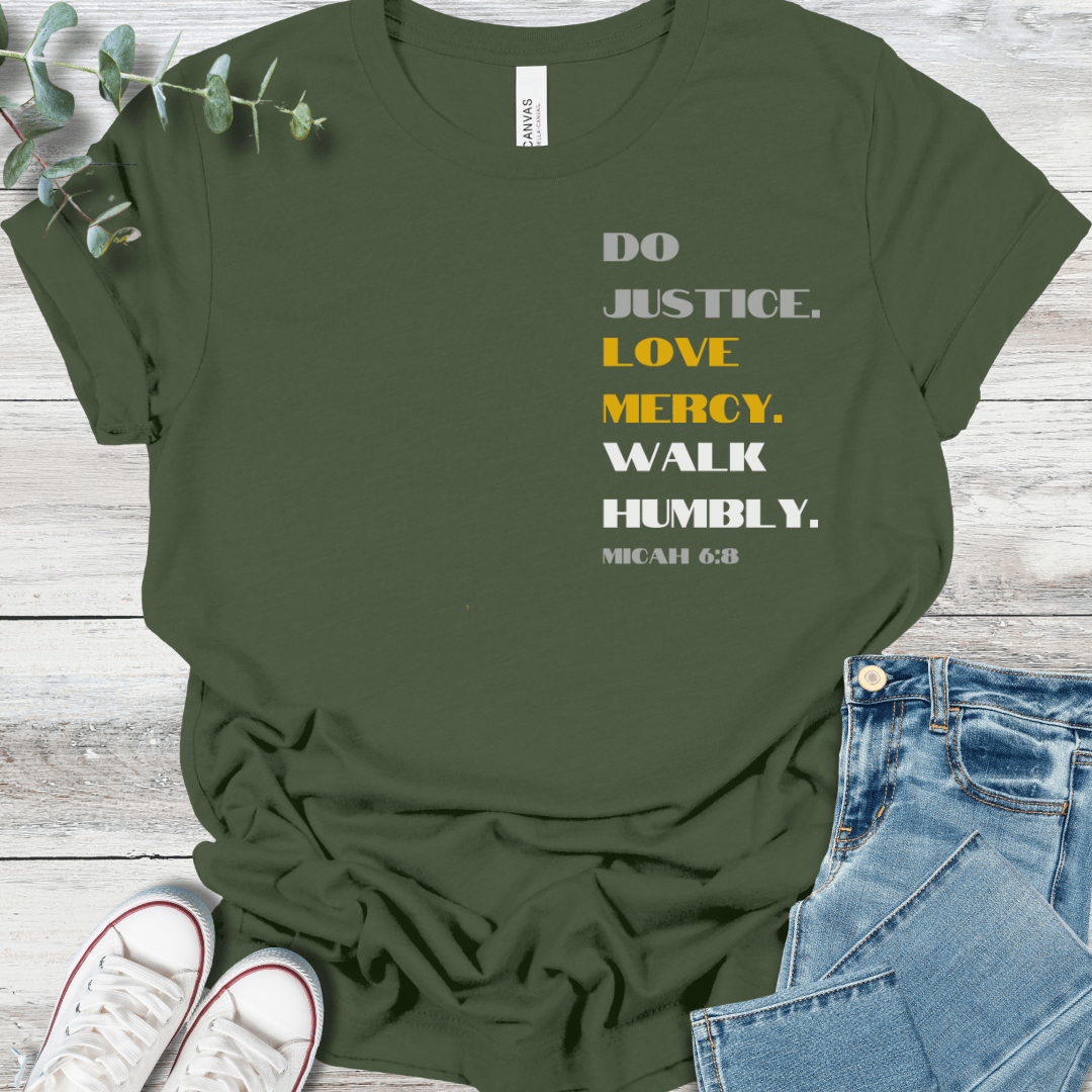 Do Justice T-Shirt - Christian graphic tee