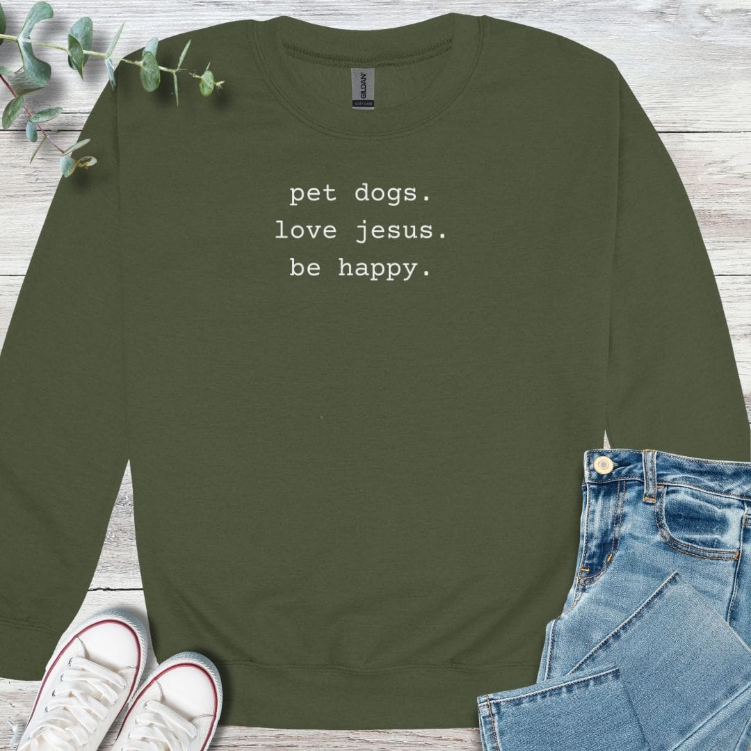 Simple Joys Sweatshirt - Christian graphic sweatshirt