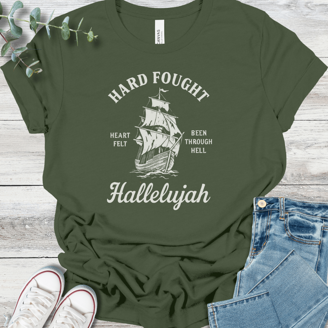 Tattered Hallelujah T-Shirt