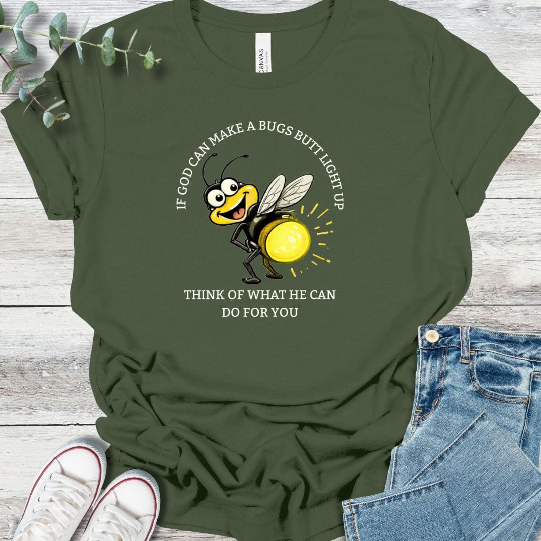 Lightning Bug T-Shirt - Christian graphic tee