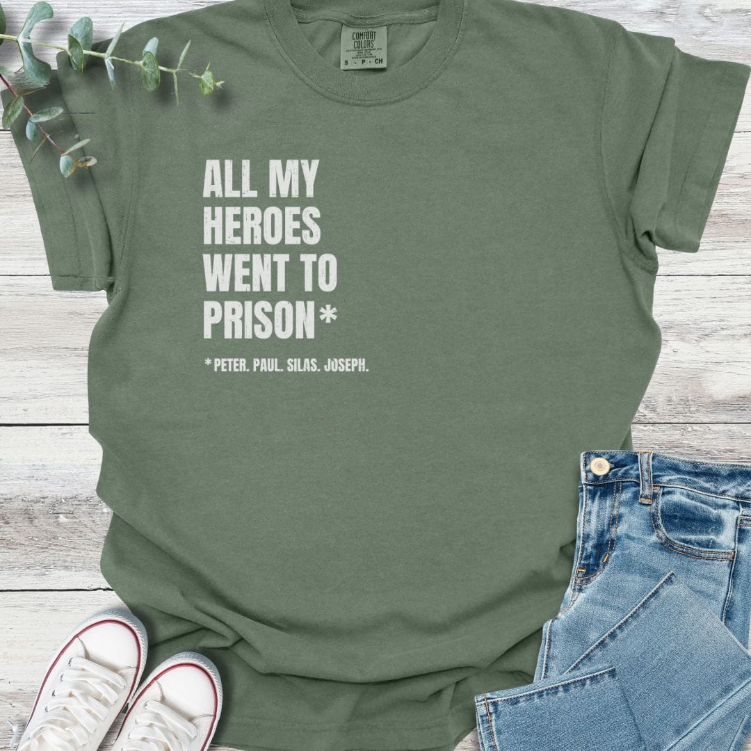 Heroes T-shirt - Christian graphic tee