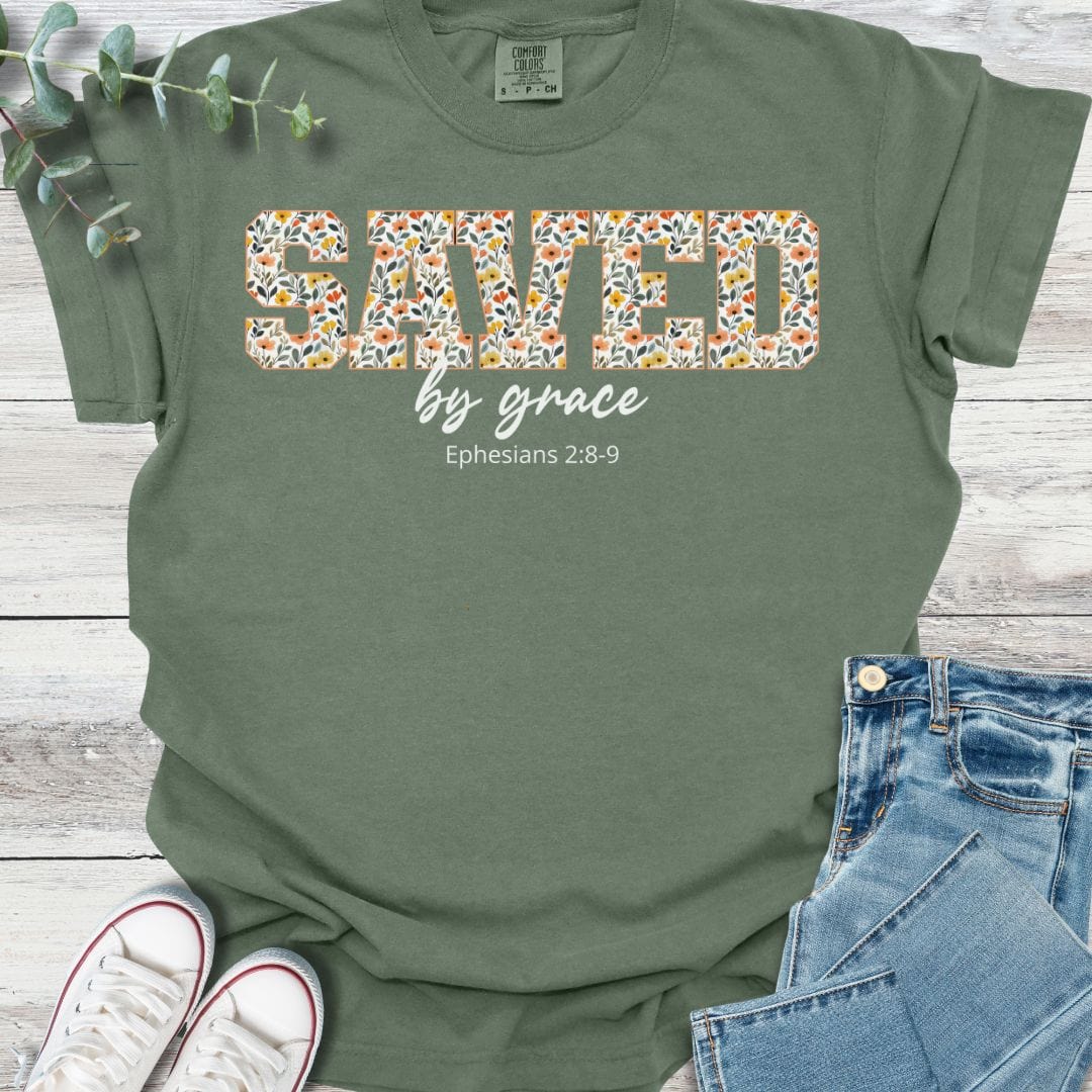 Saved Floral T-Shirt