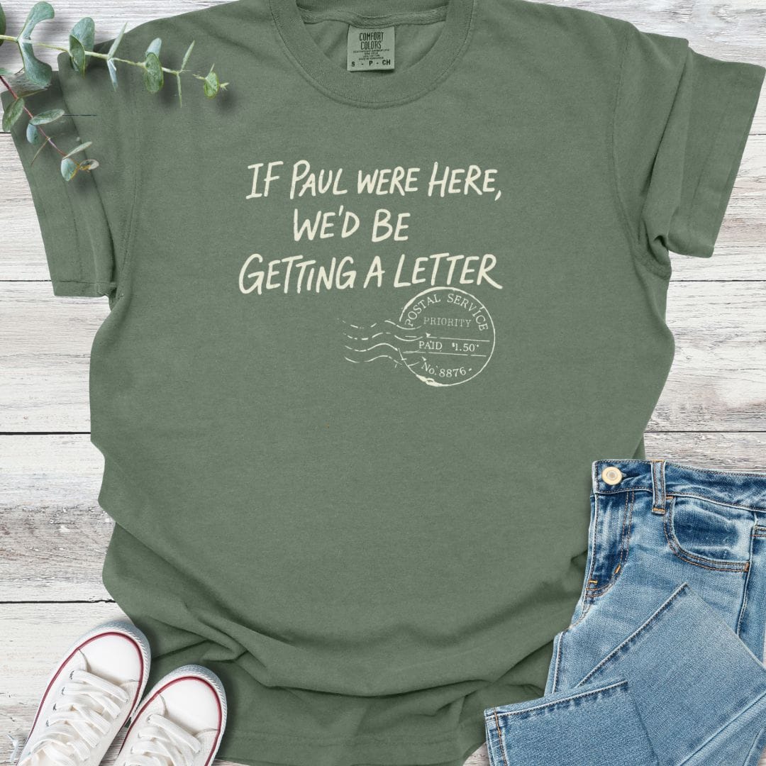 Paul's Letter T-shirt - Christian graphic tee