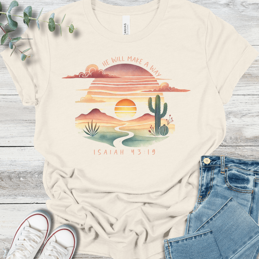 Make a Way T-Shirt - Christian graphic tee