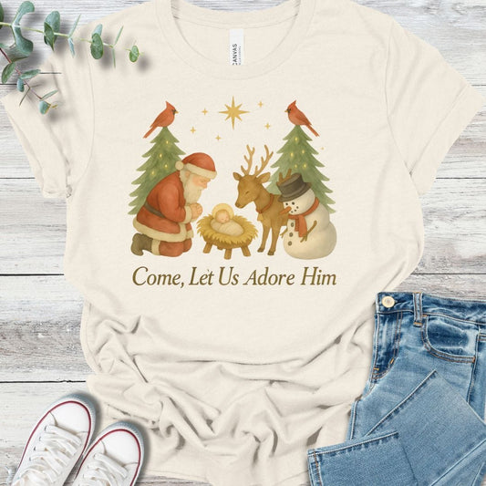 Christmas Adoration T-Shirt