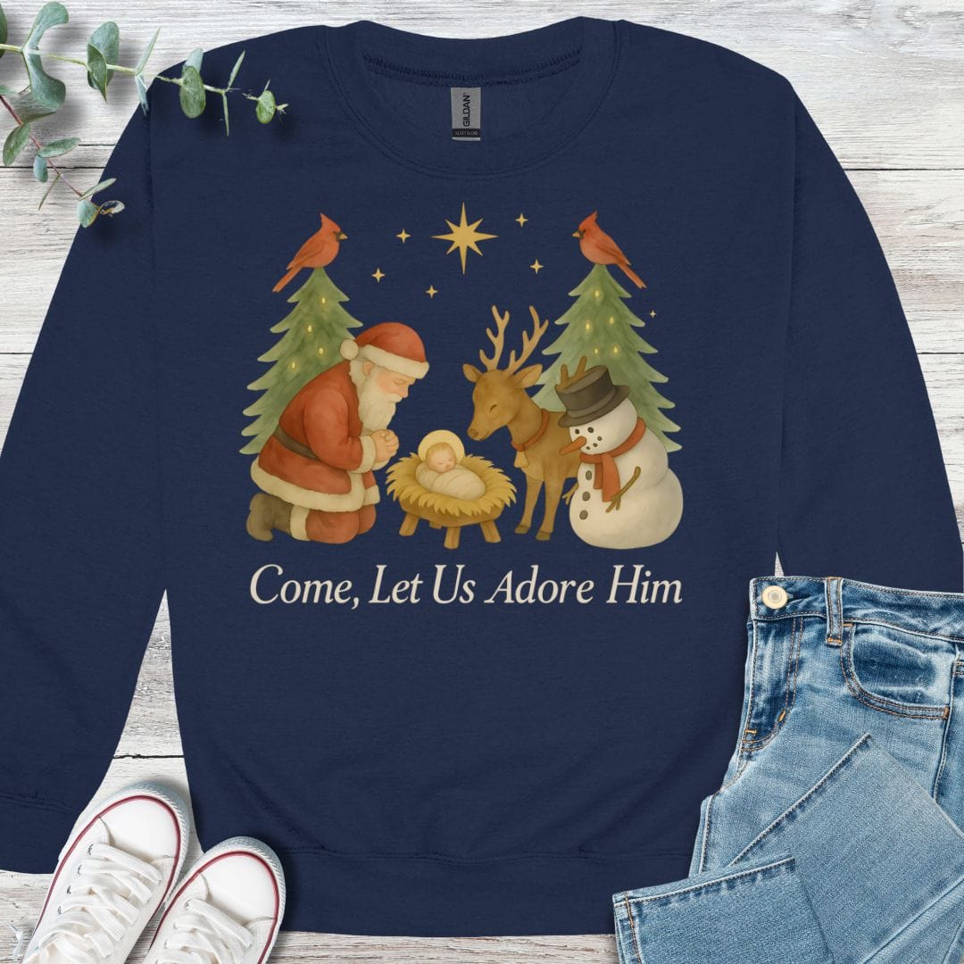Christmas Adoration Sweatshirt