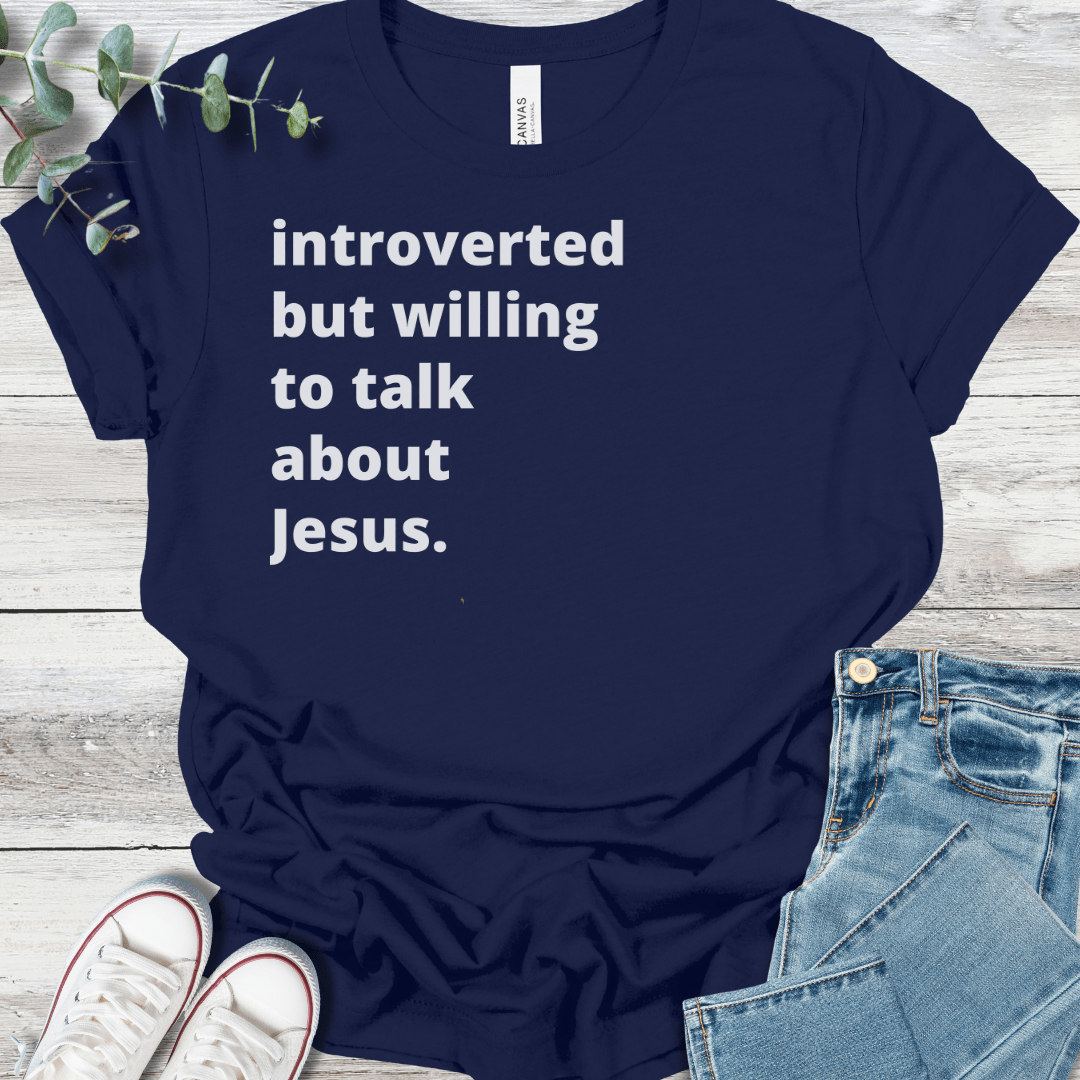 Introverted T-Shirt - Christian graphic tee