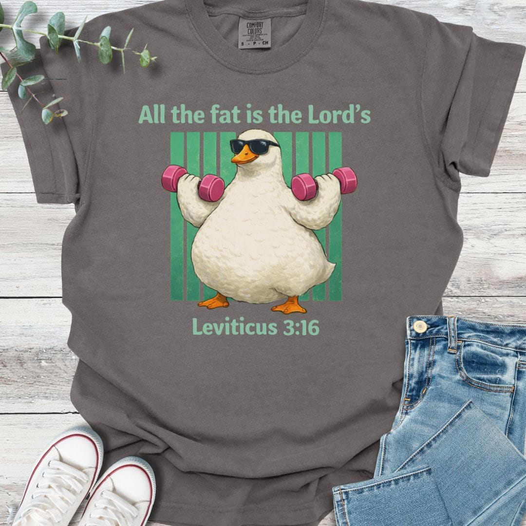 Holy Portion T-Shirt in Pepper - Christian graphic tee