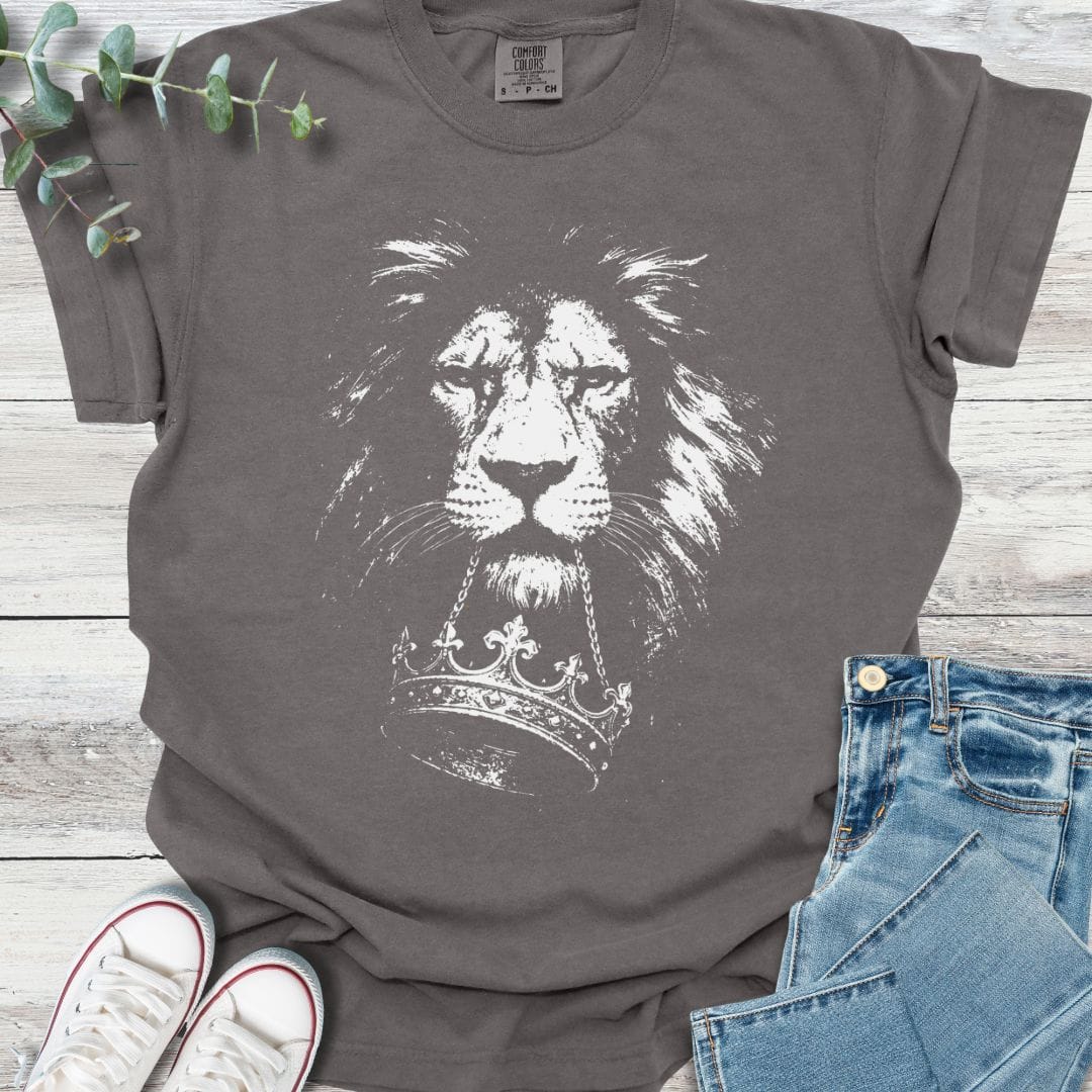 Lion and King T-Shirt - Christian graphic tee