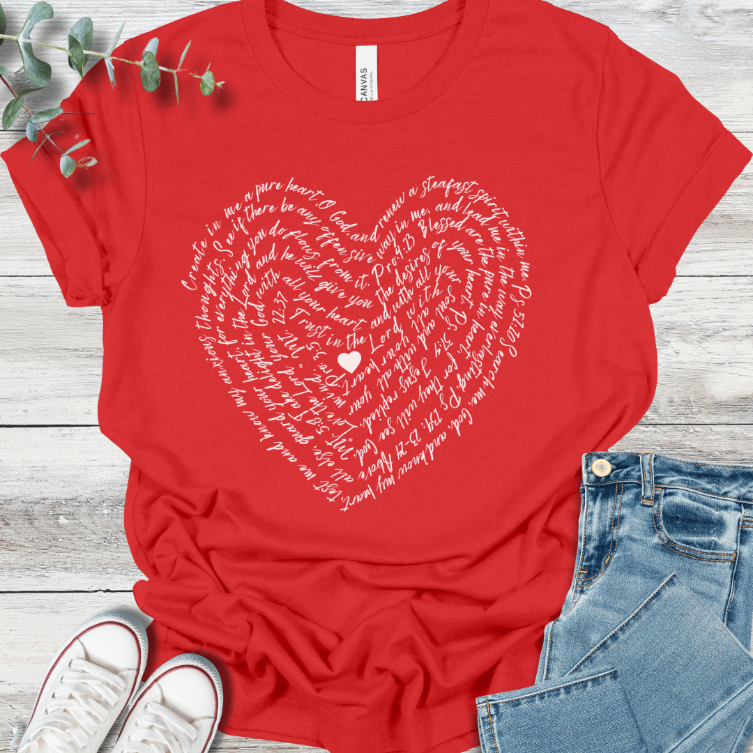 Scripture Heart T-Shirt