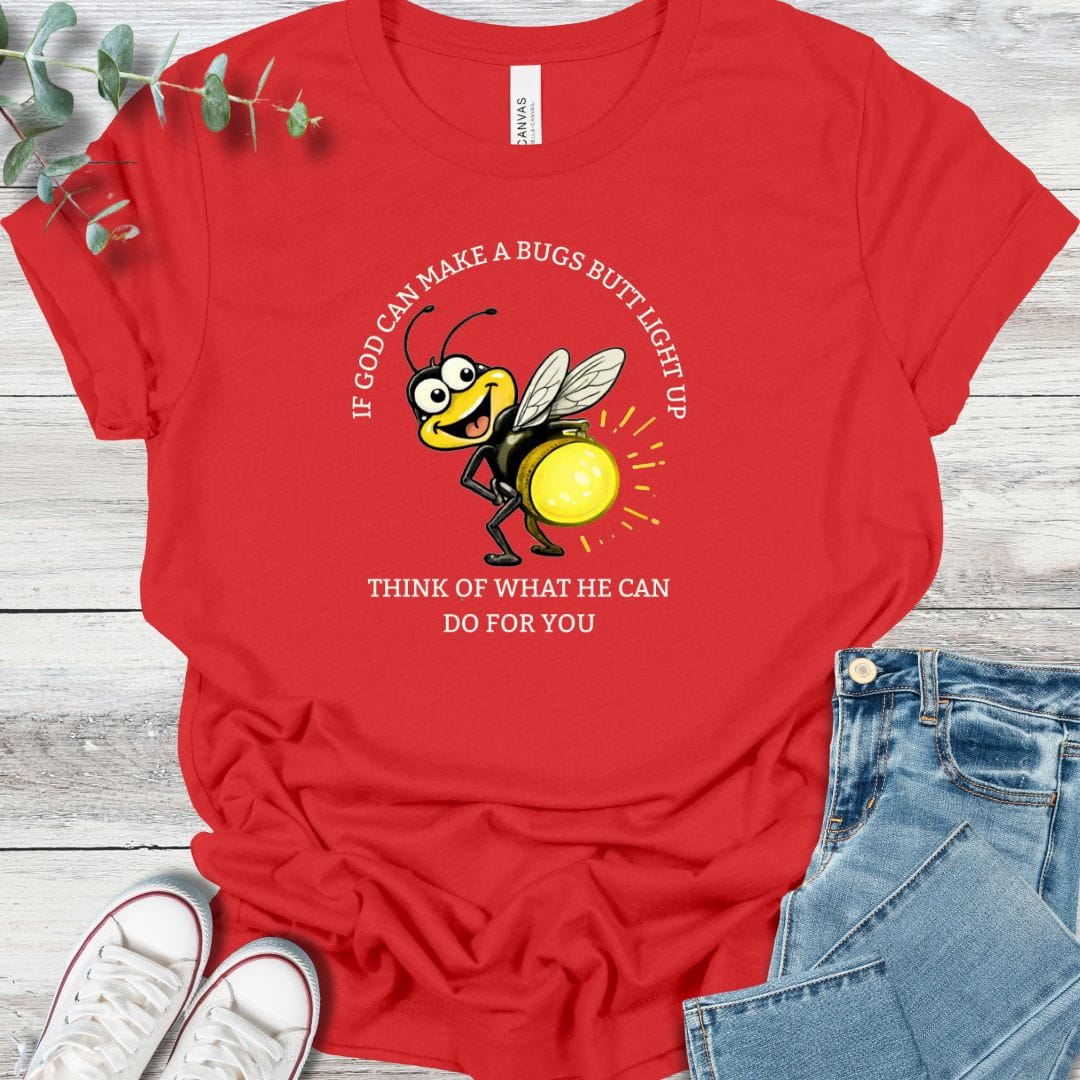 Lightning Bug T-Shirt - Christian graphic tee