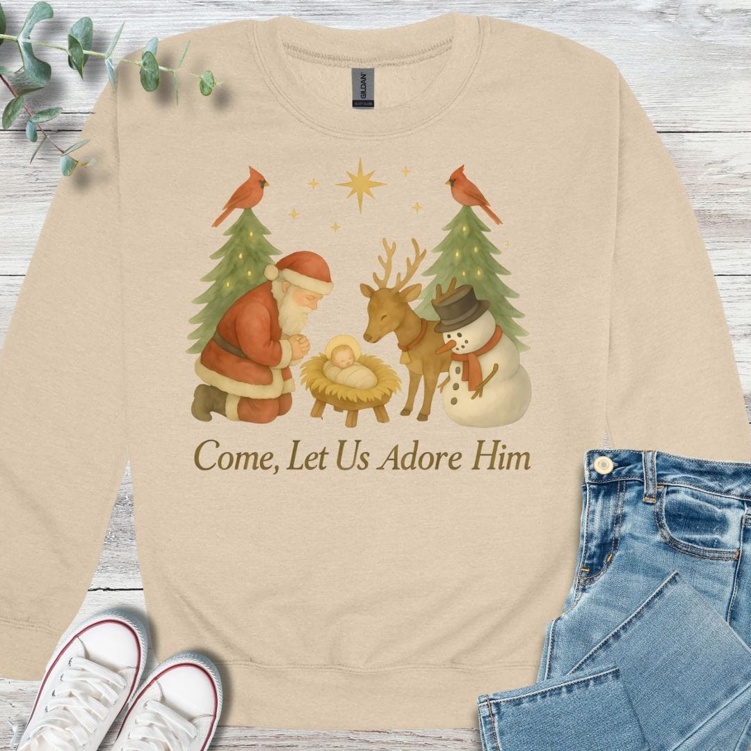Christmas Adoration Sweatshirt