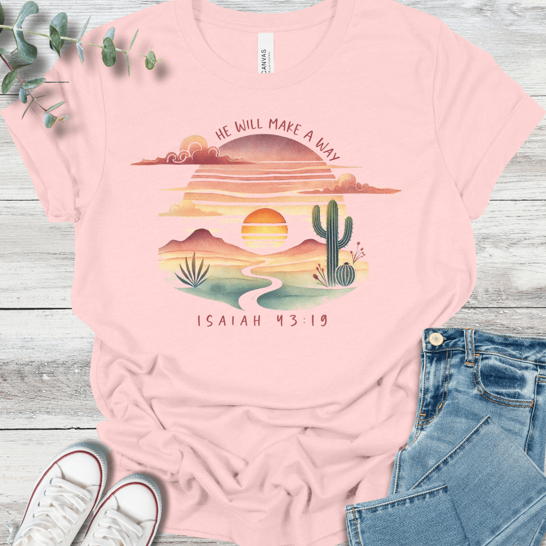 Make a Way T-Shirt - Christian graphic tee