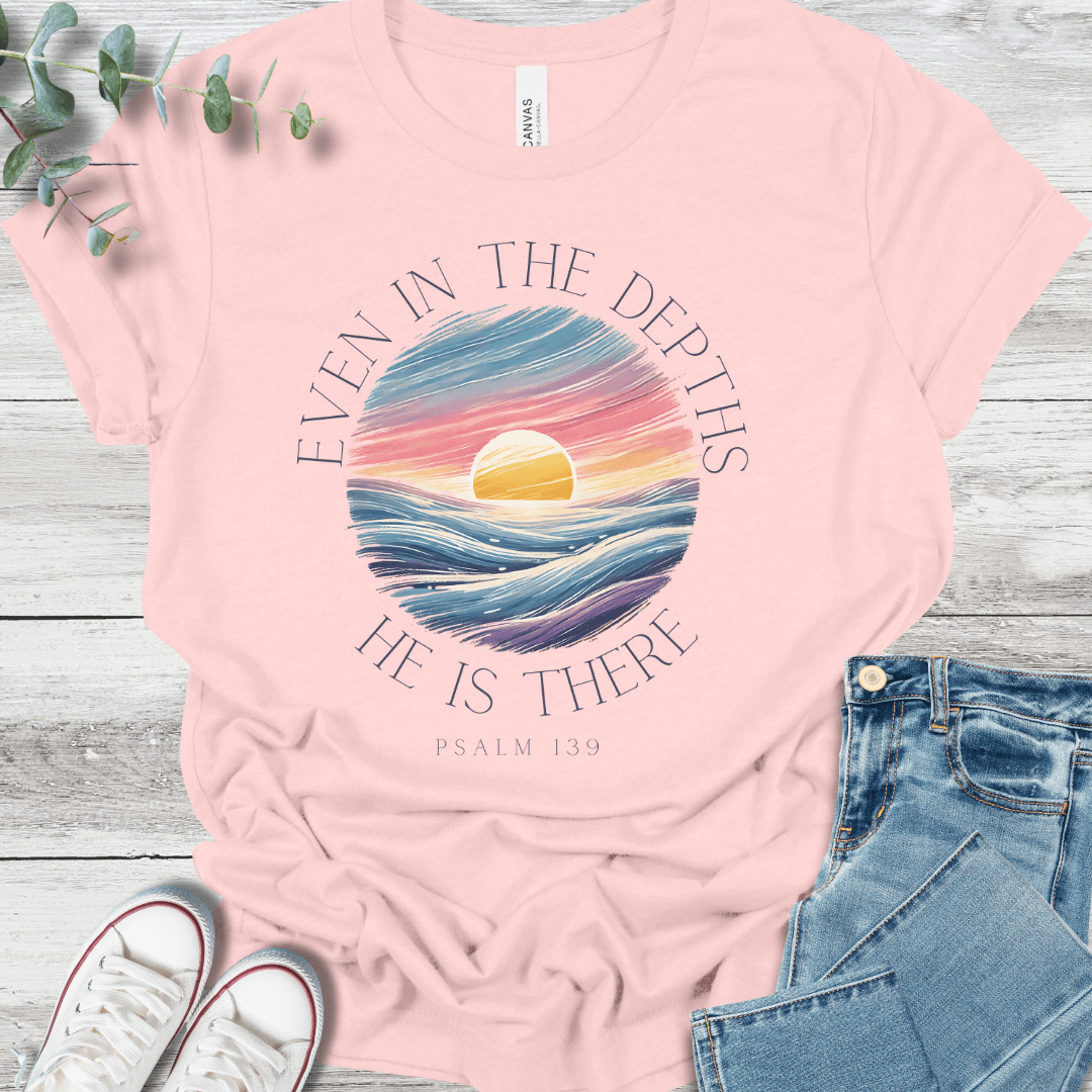 In the Depths T-Shirt - Christian graphic tee