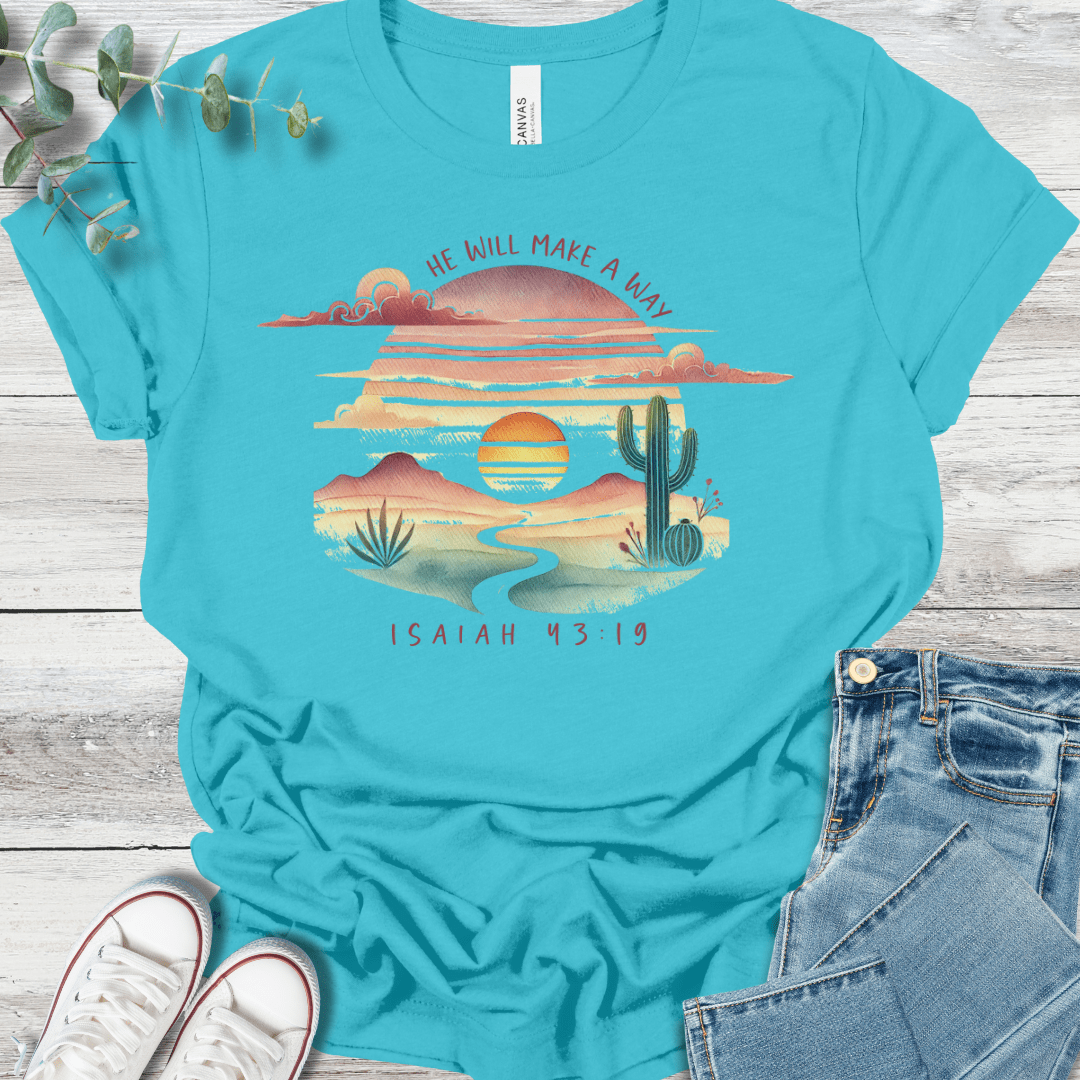 Make a Way T-Shirt - Christian graphic tee