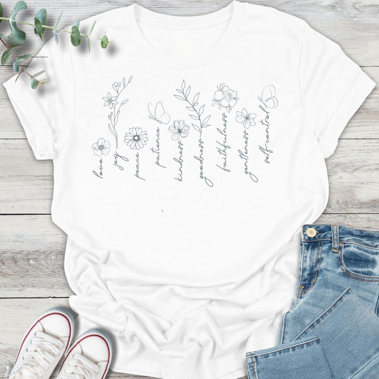 Floral Fruits T-Shirt