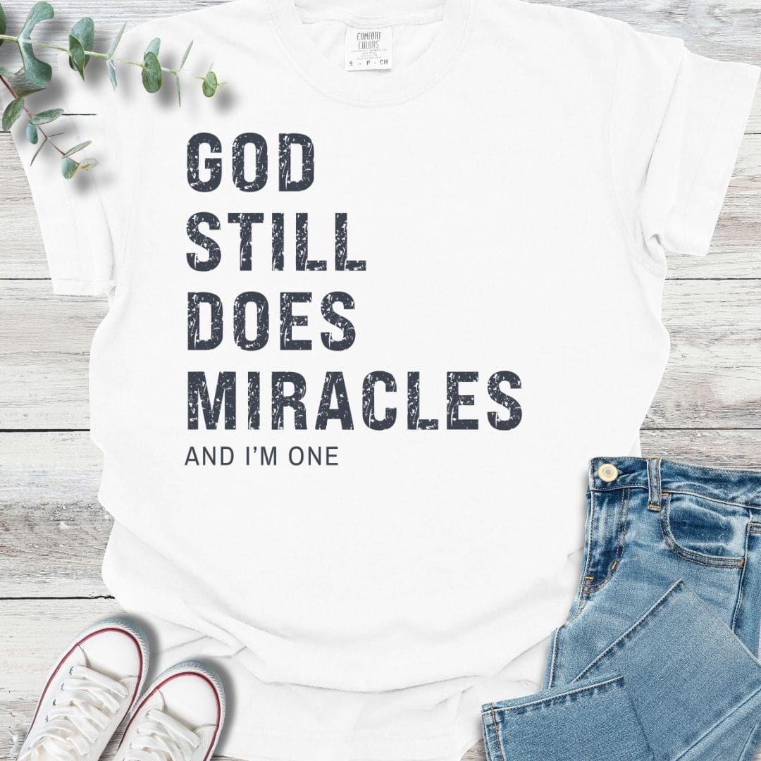 Miracles T-shirt - Christian graphic tee