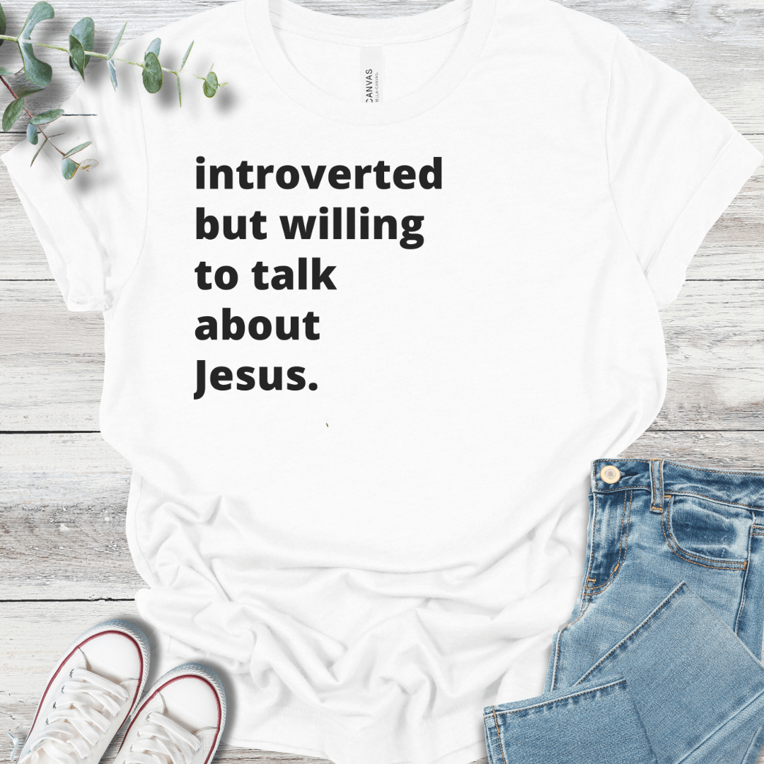 Introverted T-Shirt - Christian graphic tee