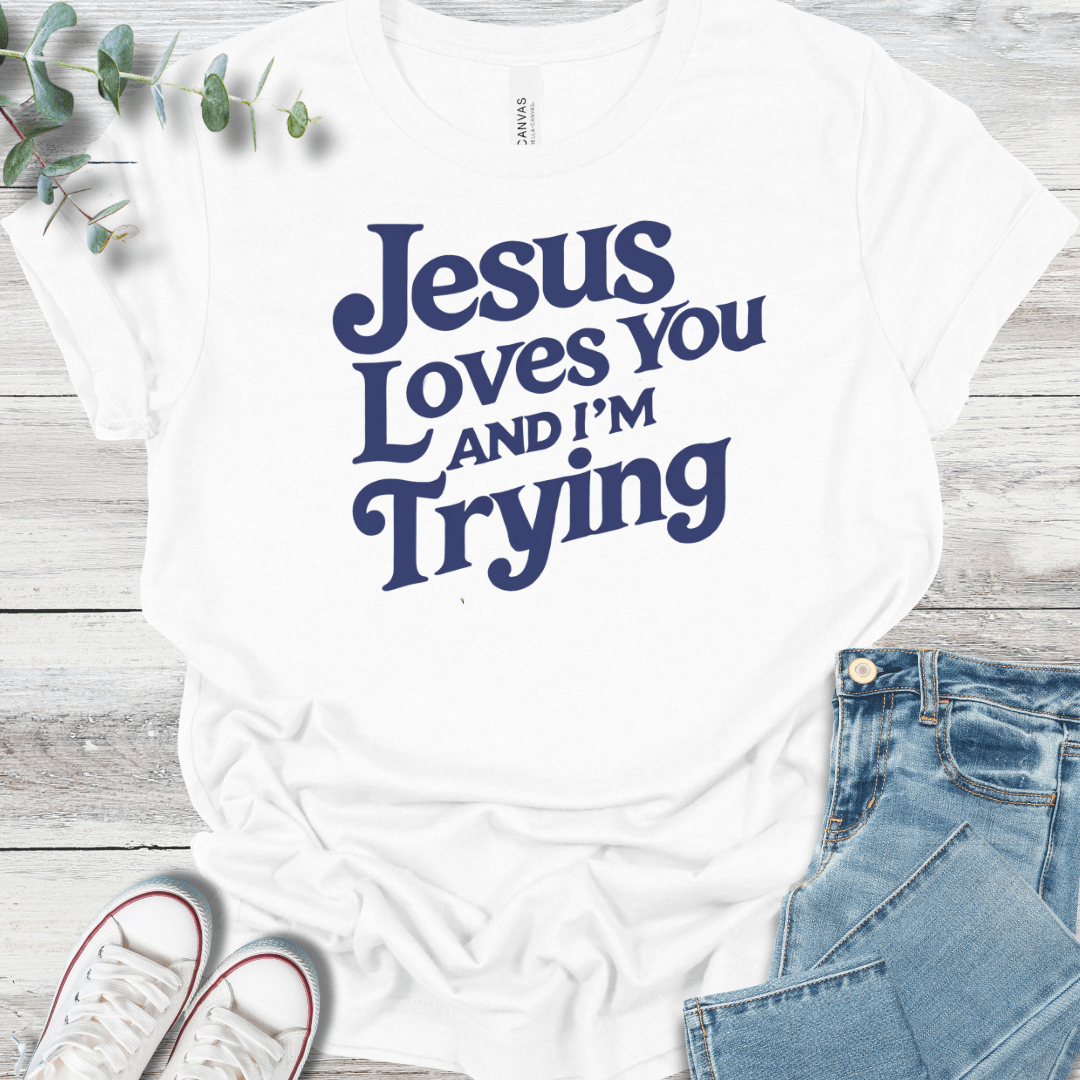Grace In Progress T-Shirt - Christian graphic tee