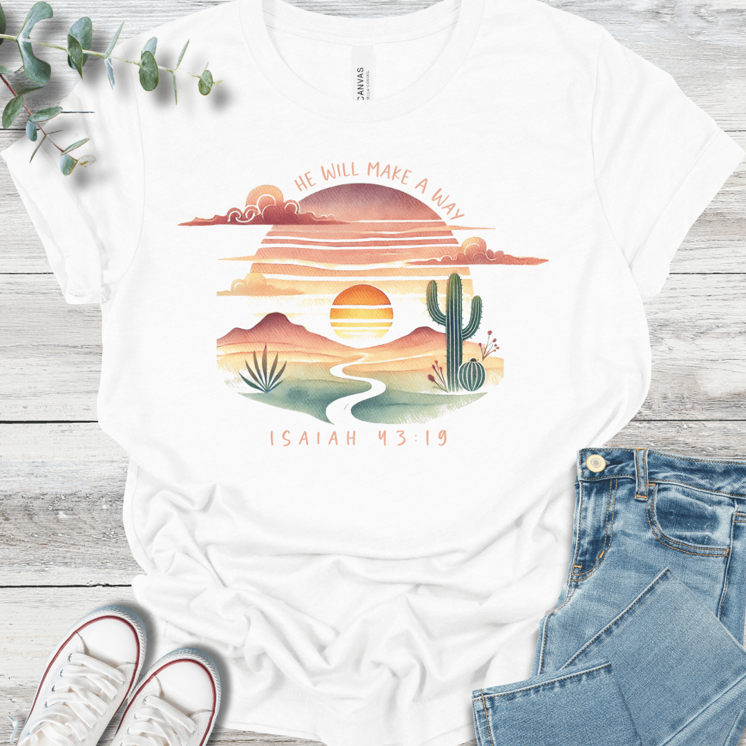 Make a Way T-Shirt - Christian graphic tee